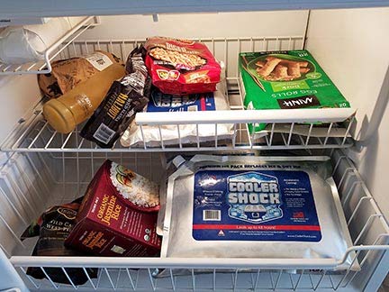 Bolsas de Gelo Cooler Shock, Duradouras, Poderosa Retenção de Frio, 7CSSSET (5 Pacotes Pequenos), Reutilizável, Congela Rapidamente por 8 Horas, Mantém -7,8°C