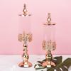 European Style Sugar Bowl Wedding Dessert Table Decoration Arrangement Glass Candy Jar Snack Biscuit Storage Tank Home Storage