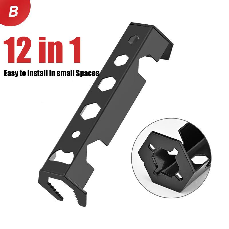 

Новая версия ключа для раковины, шестигранного ключа на четыре пальца, гаечного ключа для ванной комнаты, инструмента для бытового обслуживания водопроводных труб