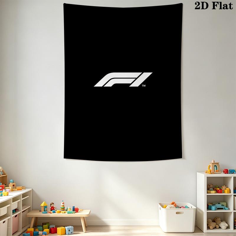 Formula Logo Design Tapestry Wallmounted Fashion Print Christmas Gift Background Cloth Background Wall Hanging Cloth