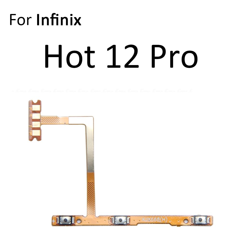 Power ON OFF Mute Switch Control Key Volume Button Flex Cable For infinix Hot 10 Play 10i 10s NFC 10T 11 2026 11s 12 Pro