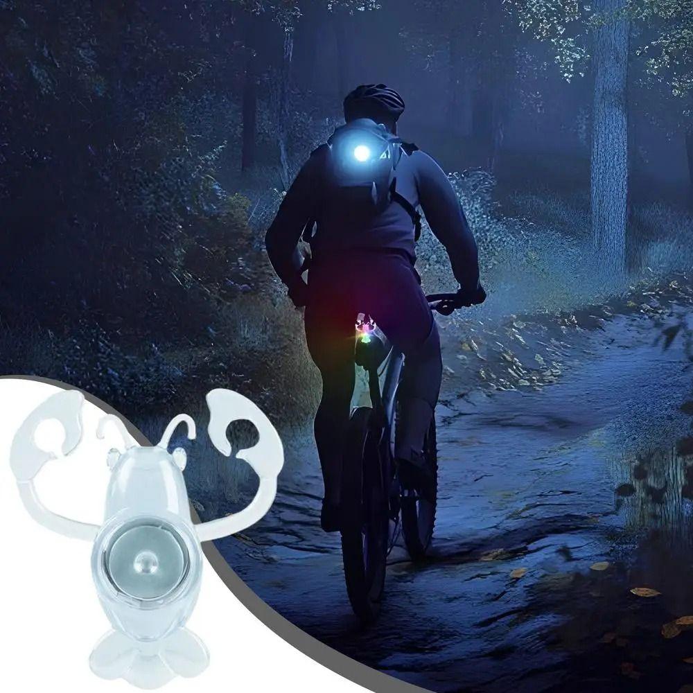 High Brightness LED Bike Rear Light Lobster/Crab Shape Bike Safety Warning Light  Night Cycling