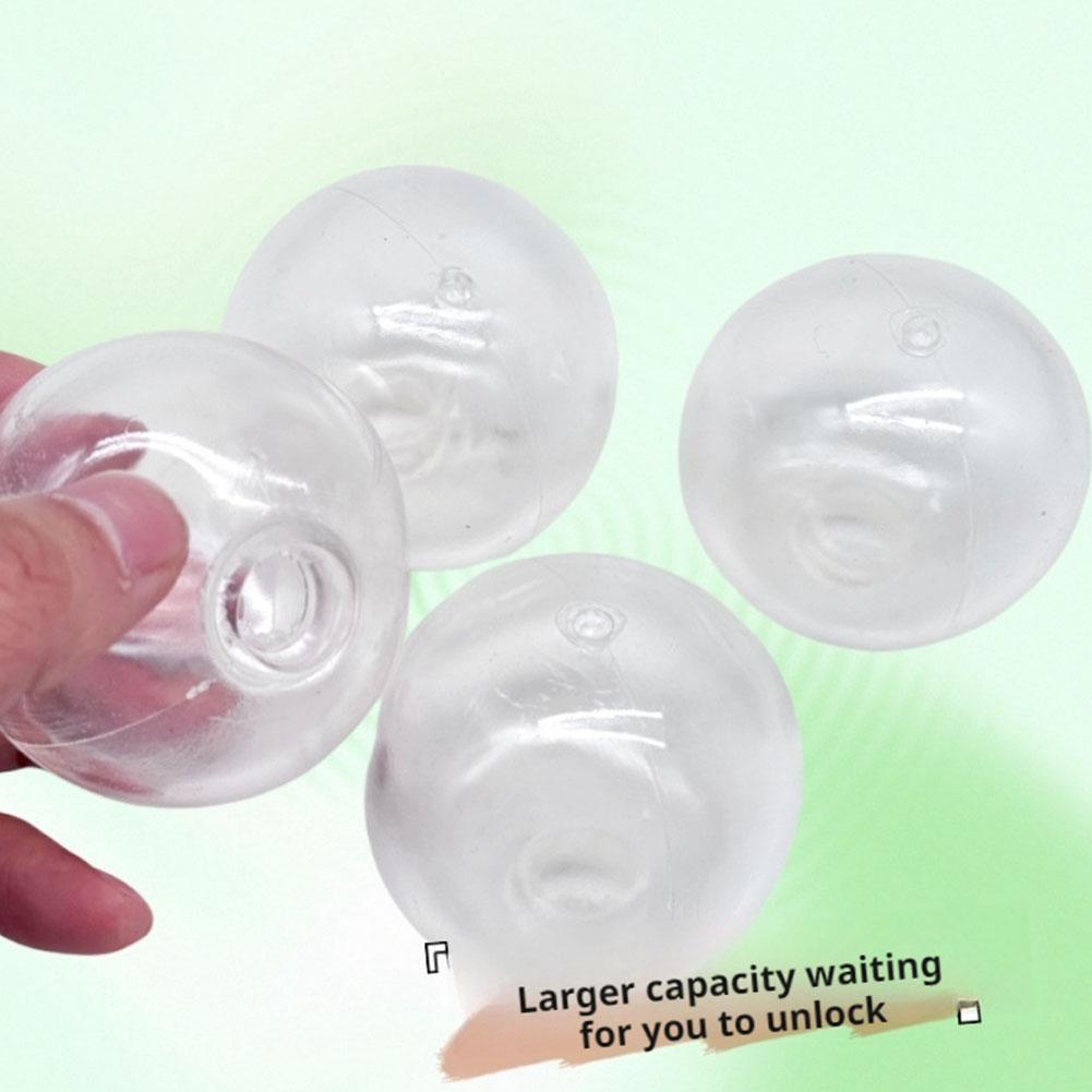 4/5/6CM Empty Water Ball Skin Stress Relieving Hand-made Empty Ball Shell DIY Ball Skin Toy Water Ball Filling Accessories