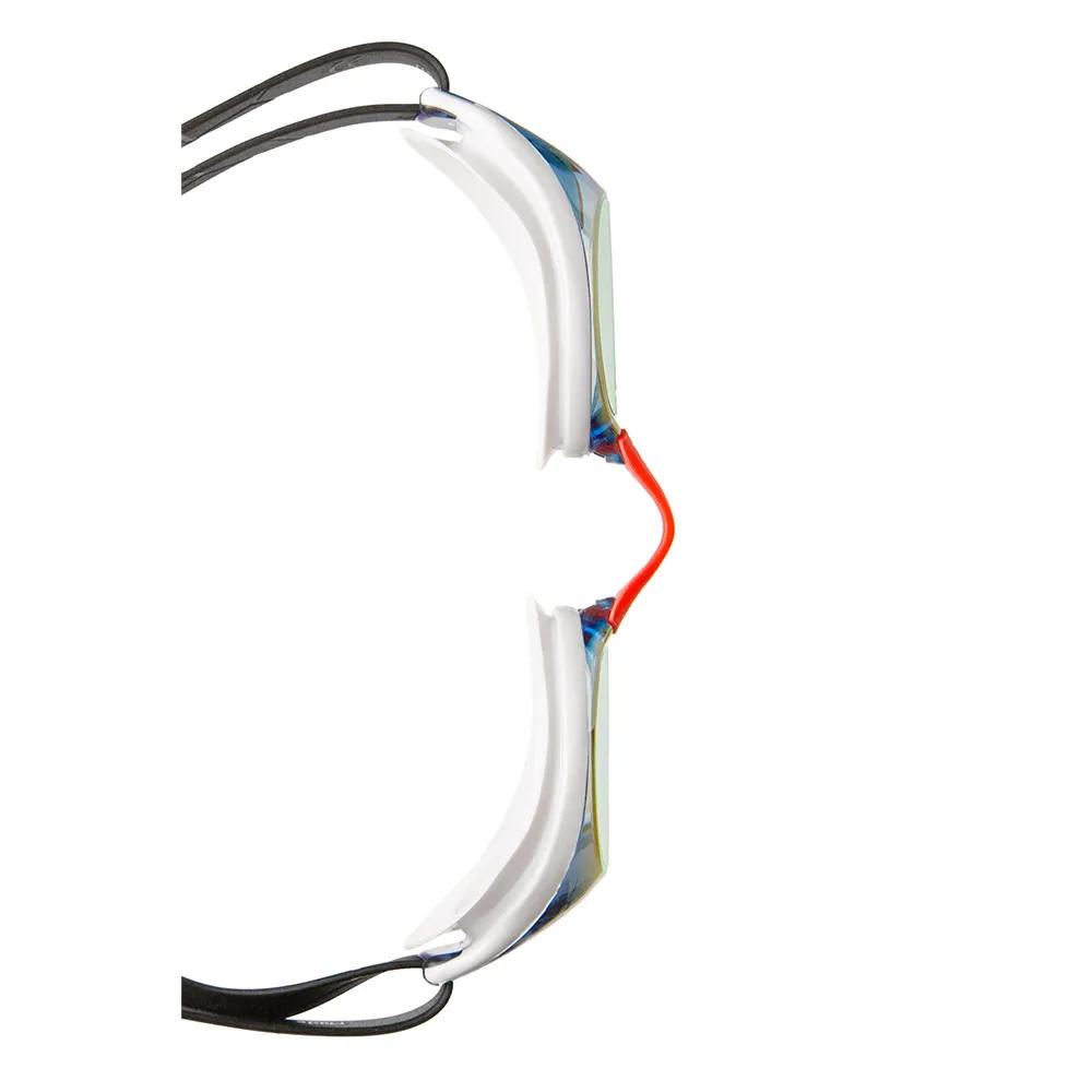 Madwave Пластиковые очки для плавания с зеркальным покрытием Record Breaker Rainbow