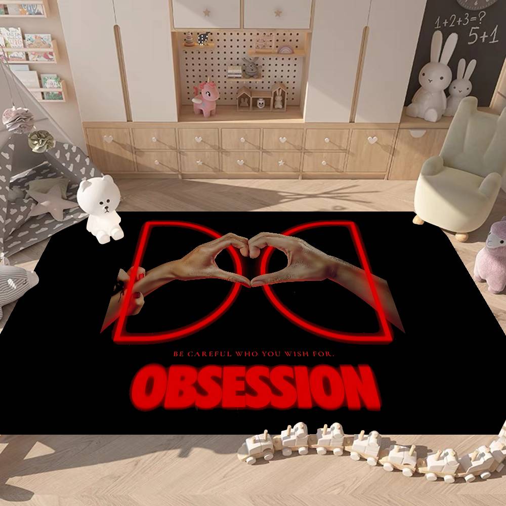 Horror Movie O-Obsession Hallway Carpet Washable Non-Slip Living Room Sofa Chairs Area Mat Kitchen Doormat Area Rug