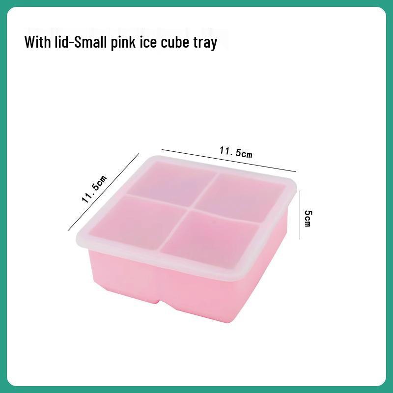 

Silicone Ice Tray for Homemade Ice Cubes and Ice Cream - Food Grade, Large Capacity.