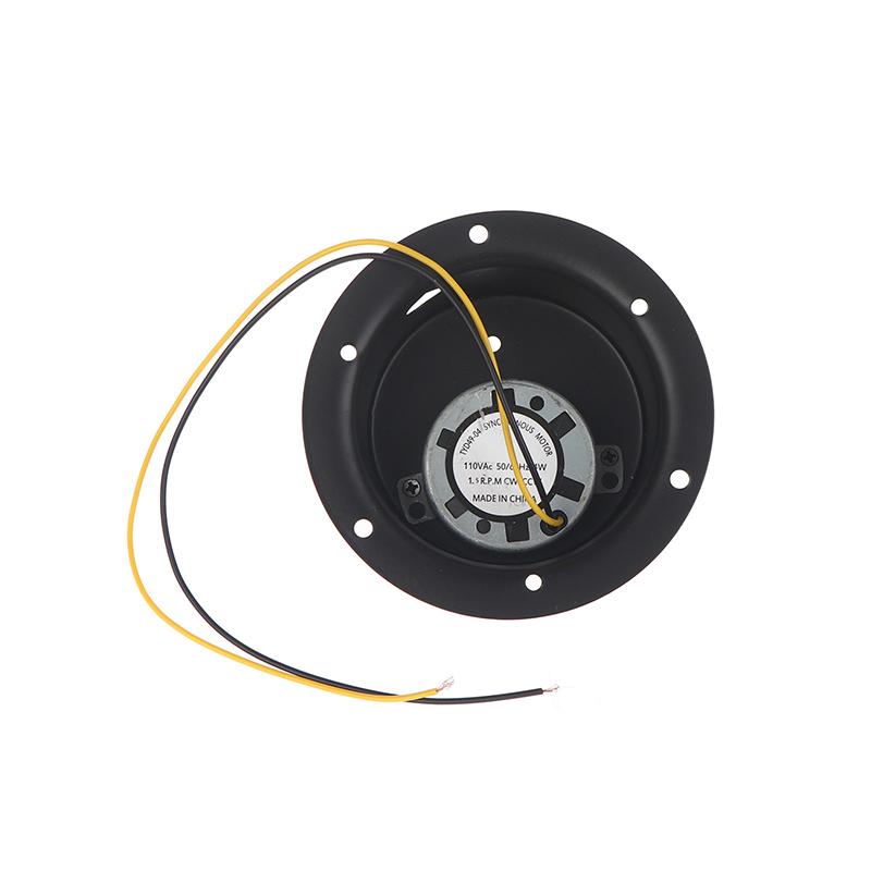 1.5 Rpm 2.5 Rpm Rotating Motor Black 220V Mirror Ball Motor With Plug Ball Hanging Glass Mirror Motor Dj Ktv Party Light