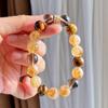 Natural Huangta Crystal Tiger'S Eye Design Bracelet Bracelet