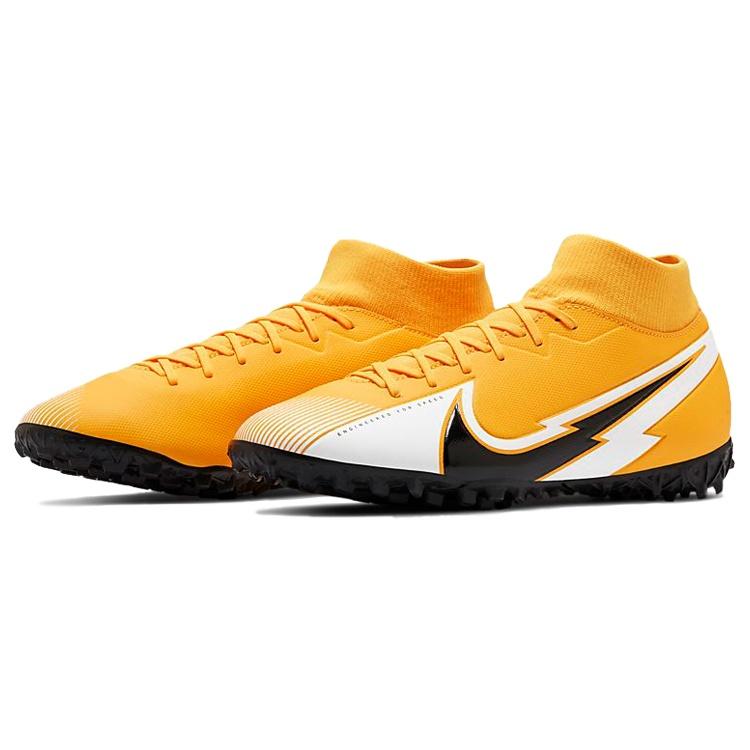 Nike Mercurial Superfly 7 Academy TF Turf 'Black Yellow' Men's AT7978-801