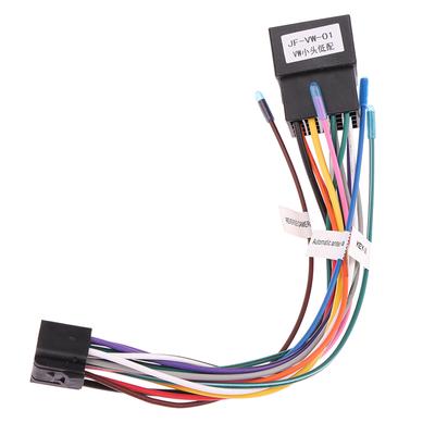 Faisceau de câbles prise mâle universelle Abs vers connecteur femelle, pour Pioneer Aeg Audiovox autoradio, adaptateur de câble Iso 16 broches