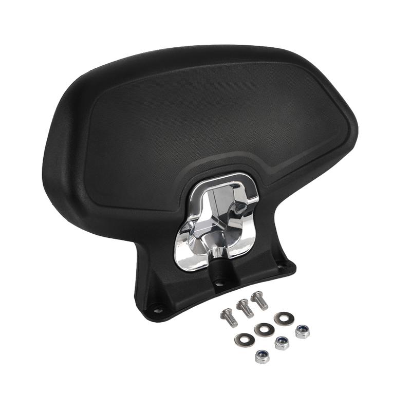 For Yamaha XMAX300 Motorcycle black Rear Frame Passenger Seat Backrest Cushion Back Rest Pad PU material 2021-2023