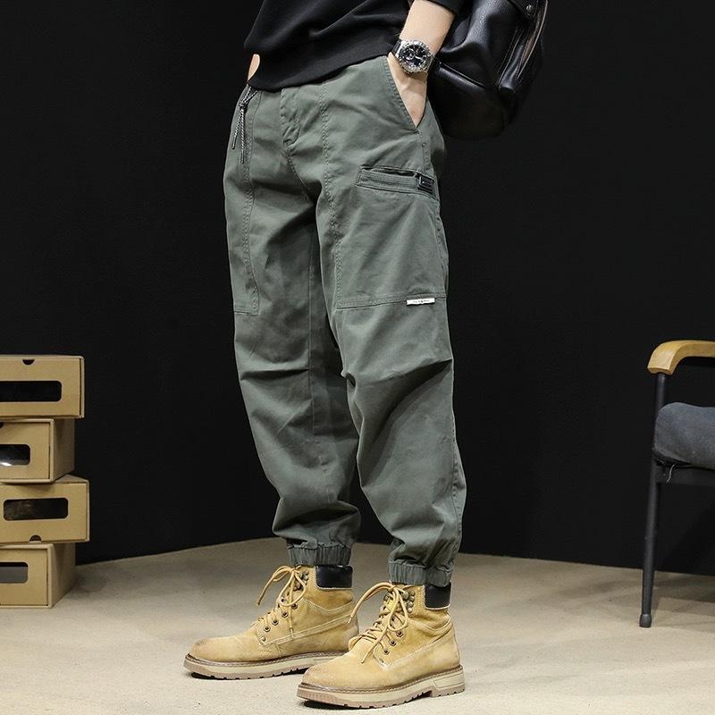 Outdoor overalls men's trendy brand loose casual trousers youth versatile leggings Harlan closed leggings