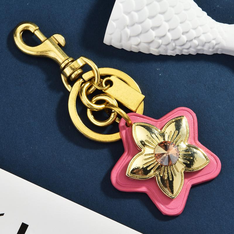 Creative Retro Bag Hanging Ornaments Elegant Multipurpose Flower Keychain Lightweight Backpack Pendant Decoration Gifts