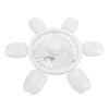 Ceiling Fan with Lights and Remote Modern Foldable Ceiling Fan Light for Bedroom Bathroom Garage Kitchen