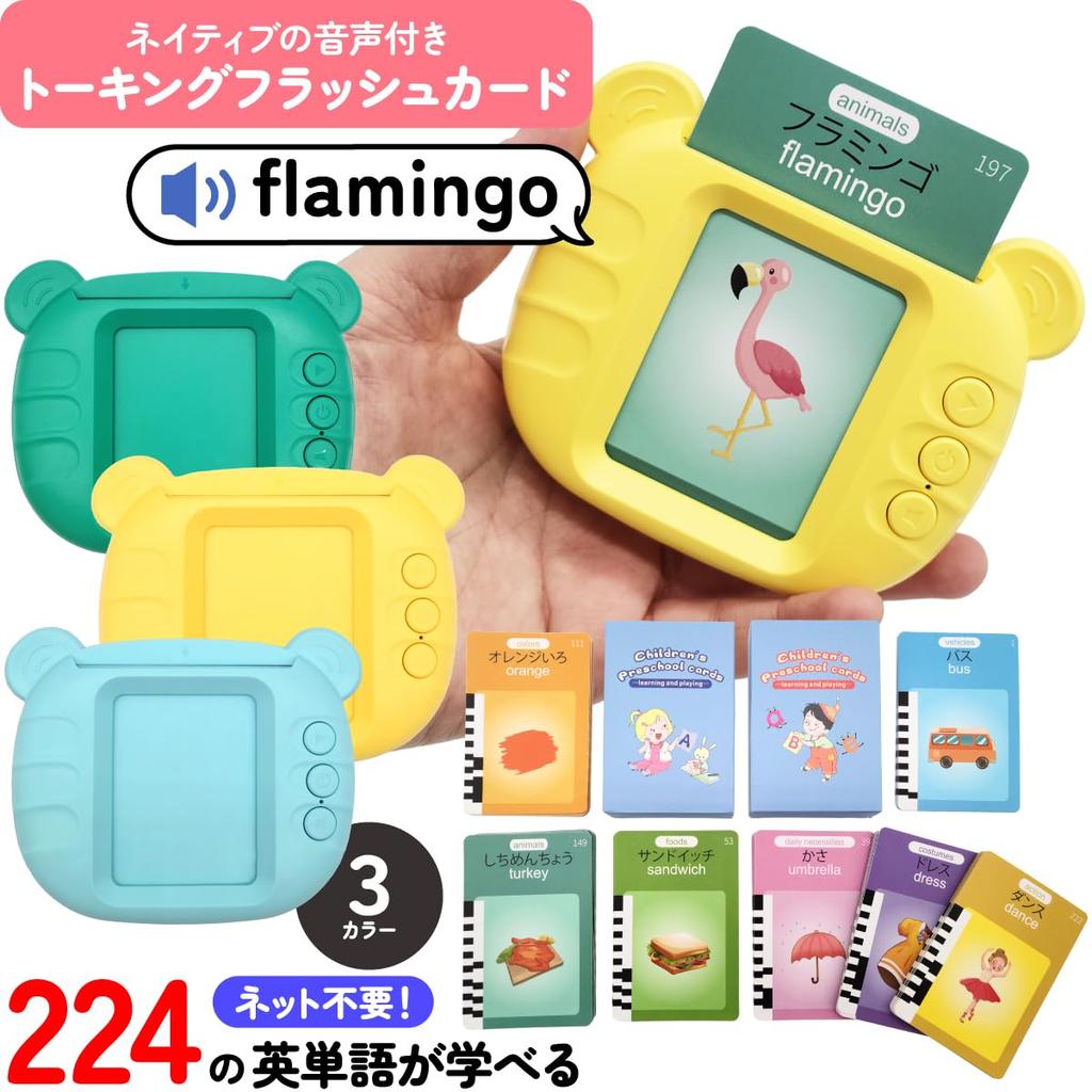 Talking Flash Cards Learning English/Japanese (Green)