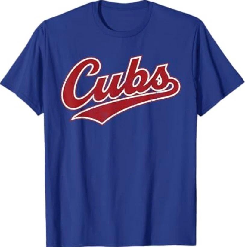 

Винтажные подарки Cubs для мужчин и женщин Футболка S