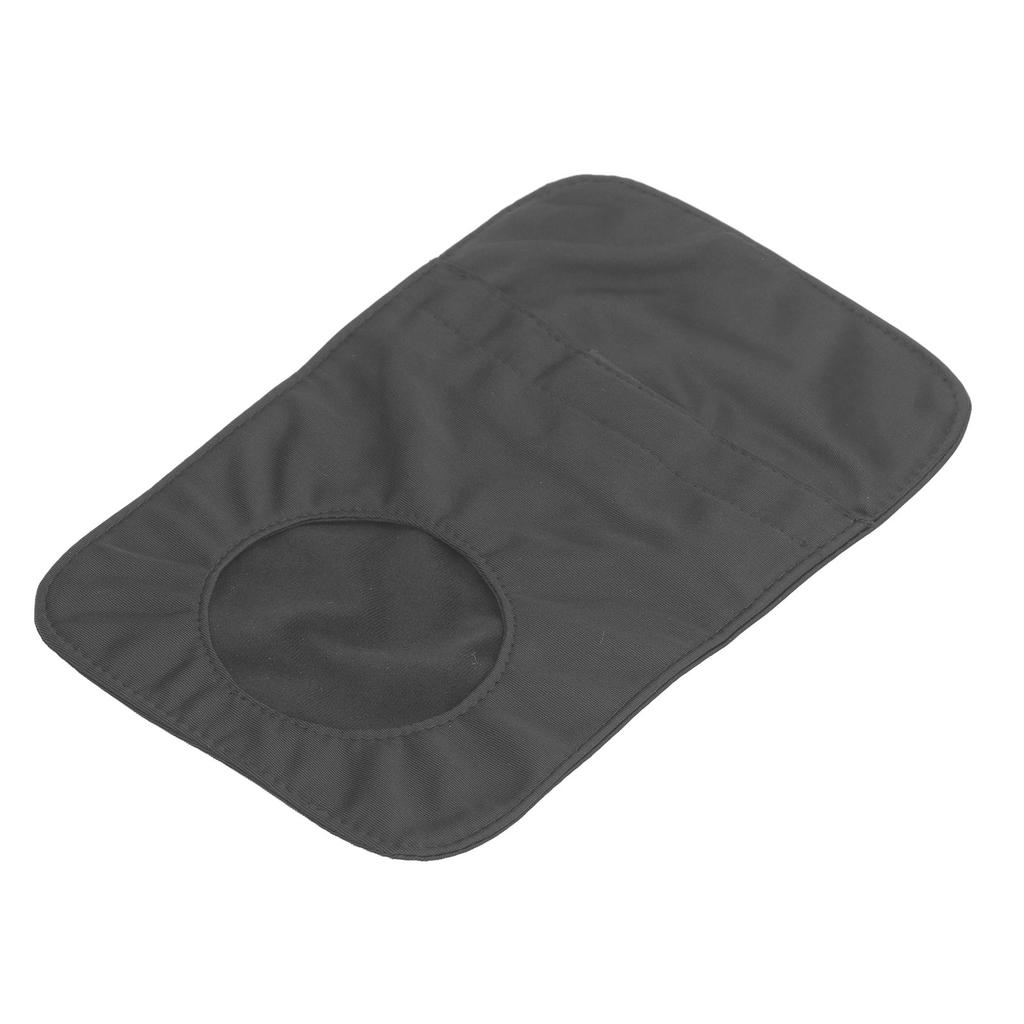 Colostomy Bag Cover Prevent Dirty Breathable Washable Universal Cotton Ostomy Pouch Cover Black