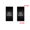 2pcs Car Stickers B-Pillar Center Column Decoration Cover Decals For Honda Civic Fit Pilot BRV Jazz Accord HRV CRV