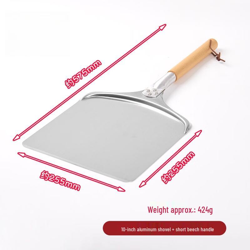 Yingtang 10-inch Aluminum Pizza Peel with Detachable Handle