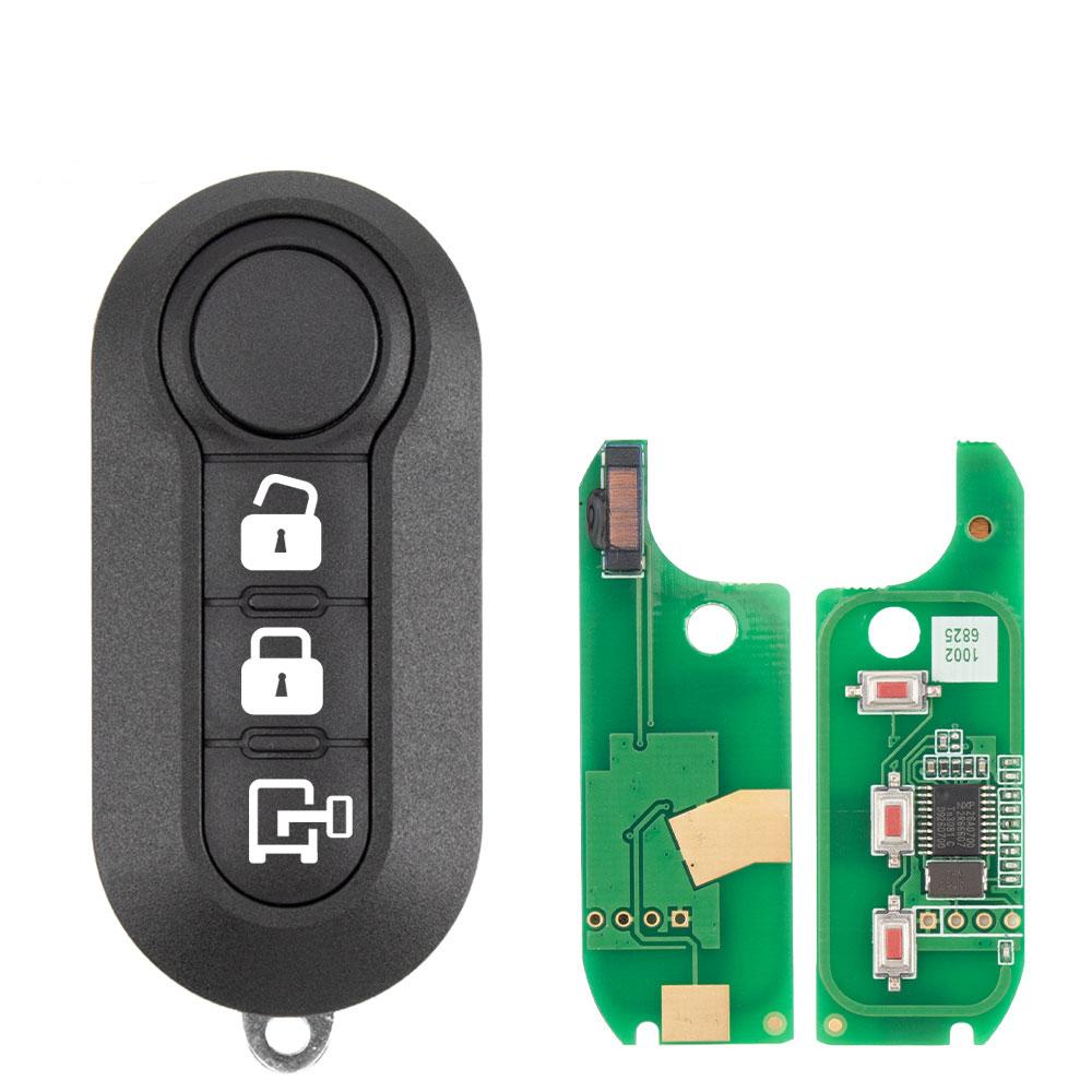 Okey Remote Smart Car Key Marelli/Delphi RX2TRF198 PCF7946 433MHz For Fiat 500L Ducato Citroen Jumper Peugeot Boxer 2008-2015