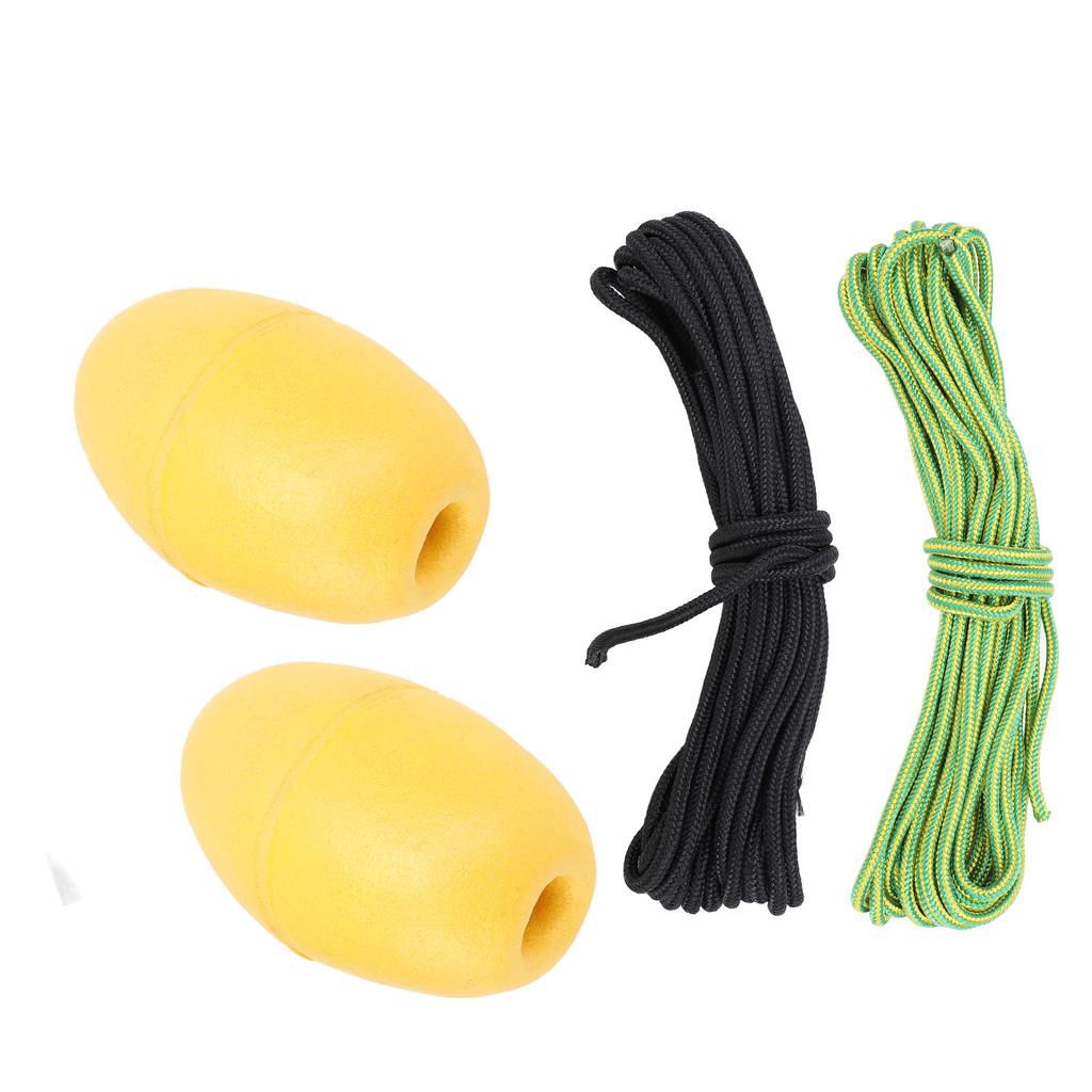 Frânghie de Plută pentru Sarcină Grea Linie de Remorcare Caiac Boi de Marcare Șosetă de Derivă Ham Accesorii Barcă Galben Plutitor