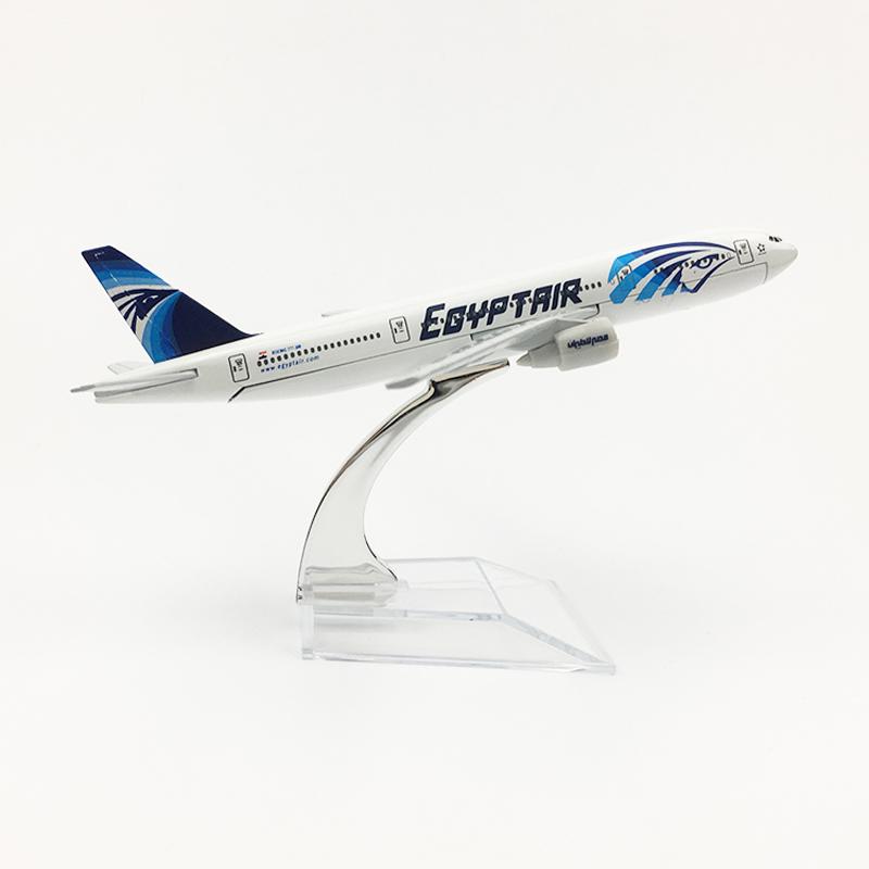 1/400 Scale 16cm EGYPT AIR AEROPLANE MODEL BOEING 777 AIRPLANE Aircraft Model Planel Airplane Diecast Metal Pla