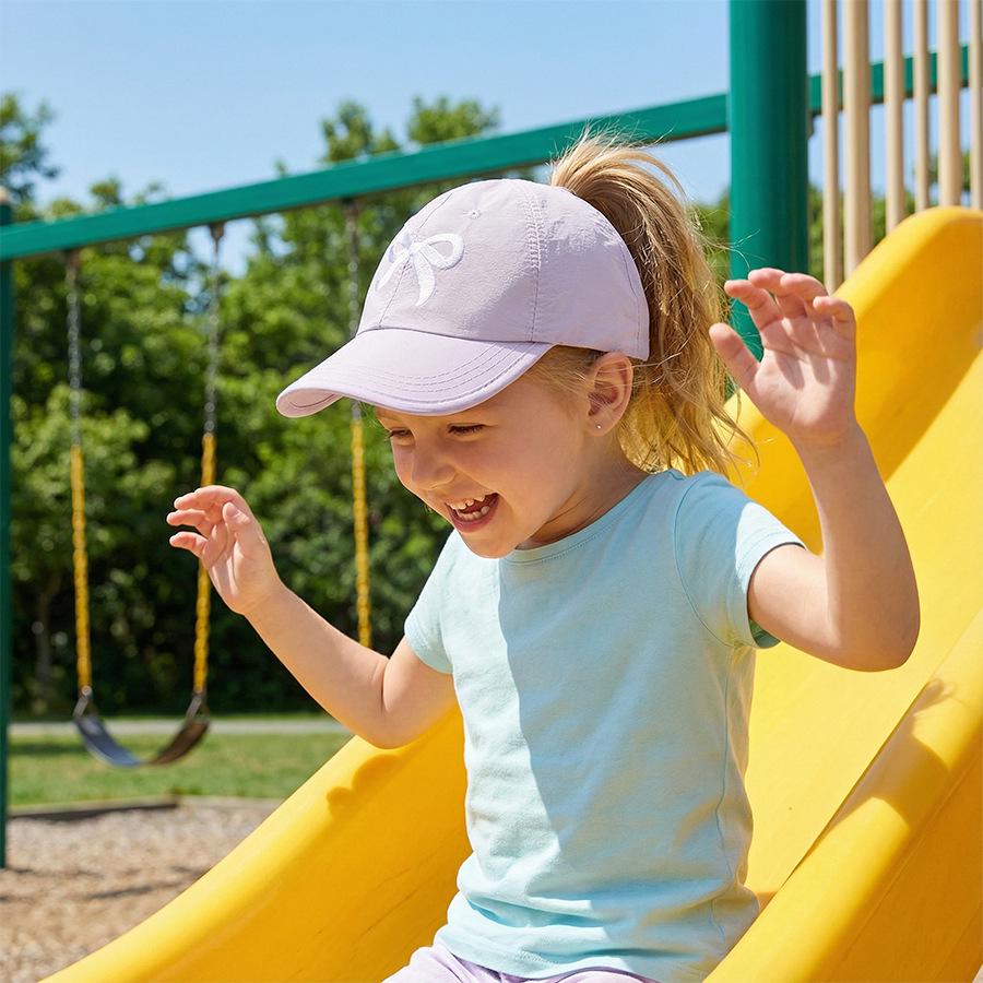 Kinder Schnelltrocknende Koreanischer Stil Sonnenschutz Baseballkappe für Alter 4-13
