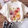 Womens Casual Short Sleeve Crew Neck TShirt Vibrant Tomato Vegetable Graphic Print Summer Comfort Fresh Style Women Clothing