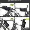 Stain Resistant Easy Clean Bicycle Front Frame Bag Water Repellent Large Capacity Cycling Storage Pouch for Road Bike Daily Use