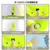 Dog Ball Automatic Ball Launcher Toy for Robo Pitcher with 3 Adjustable Distances and 6 Mini Tennis Plastic Automatic Dog Ball Launcher for Small and