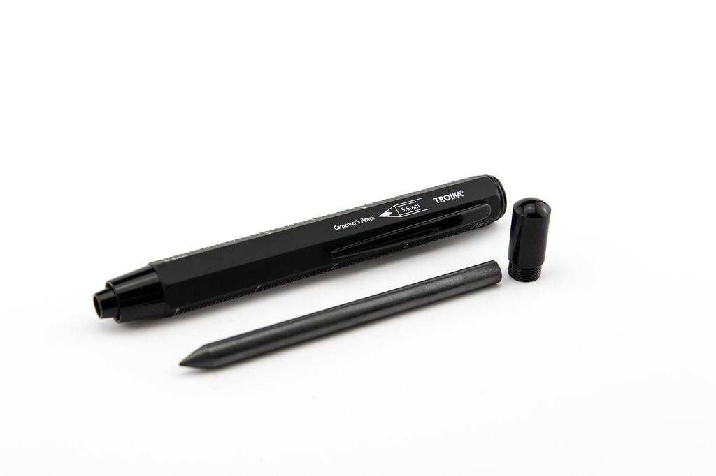 TROIKA HB Drop Lead Holder Clutch Pencil for Black 5.6mm Zimmermann,