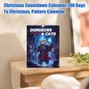 Christmas Countdown Calendar, 100 Days To Christmas, Pattern Calendar