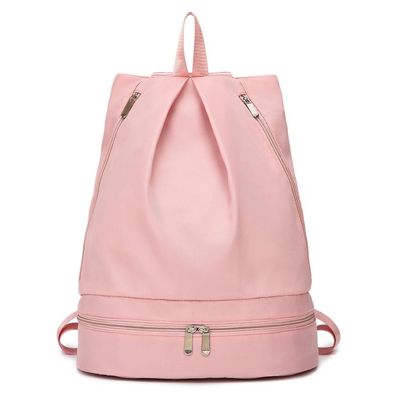 New model of wet and dry separation gym backpack for women, suitable for swimming and sports, small travel storage backpack, customizable