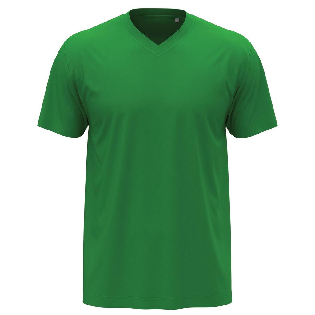 Stedman Herren-T-Shirt mit V-Ausschnitt, klassisch