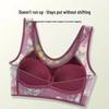 Lace Plus Size Seamless Wire-Free Bra - Breathable, Anti-Sagging, One-Piece, Fixed Cup, Beautiful Back.
