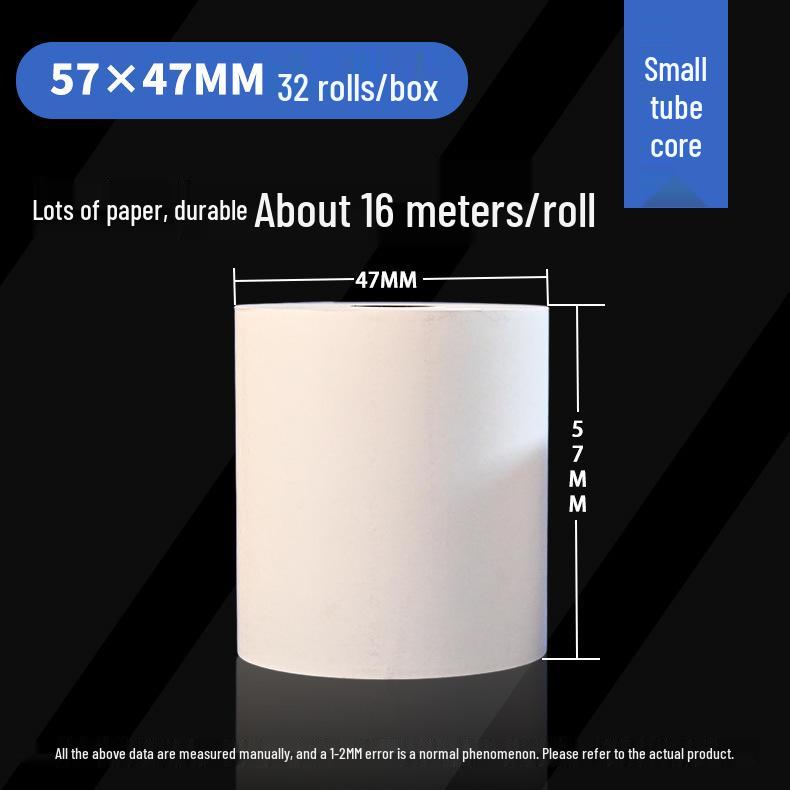 Meituan Waimai Kitchen Thermal Receipt Paper 57×50 for Printers