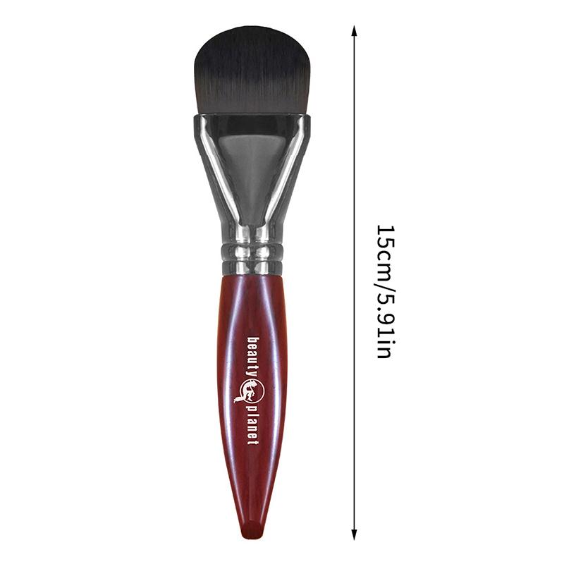 1Pcs Flat Foundation Makeup Brush No Trace Liquid Foundation Concealer Brush Cosmetic Soft Tongue Foundation Make Up Brush