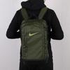 Nike Polyester Backpack Regular Unisex Army Green Casual