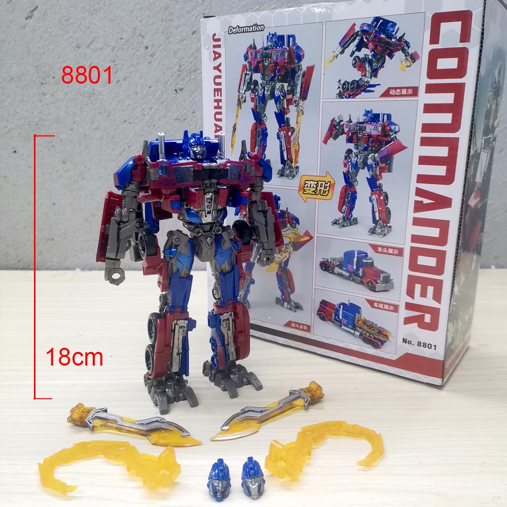 Transformation Toys Hot Rod Rodimus Prime Thunder Car Movie Action Figure Deformation Robot Anime Model IN STOCK SS93 TH01 8805 Poseable Articulated