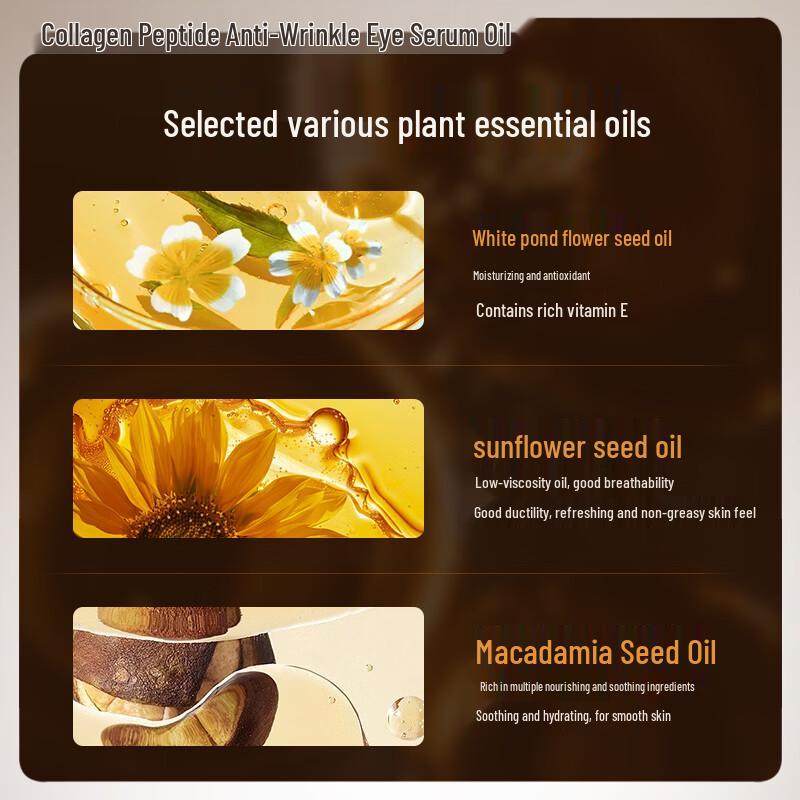 Yuranm Collagen Peptide Anti-Wrinkle Eye Serum Oil