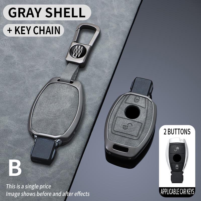 Premium Key Cover for Mercedes E-Class & C-Class