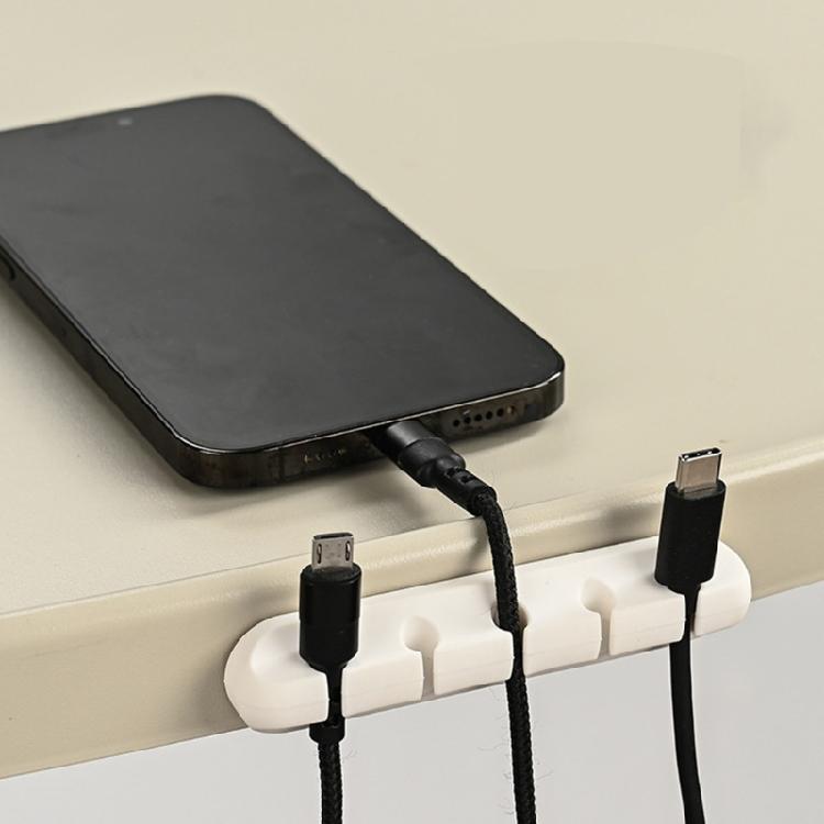 Universal Cord Organizers Clip For All Cable Type C USB Secures Adhesive Desk Wall Mount Clip