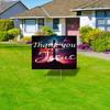 Bible Verse Saying Outdoor Yard Sign Thank You Jesus Yard Signs with Stakes Two Sided Print Christianity Durable Yard Signs Weatherproof Party Open