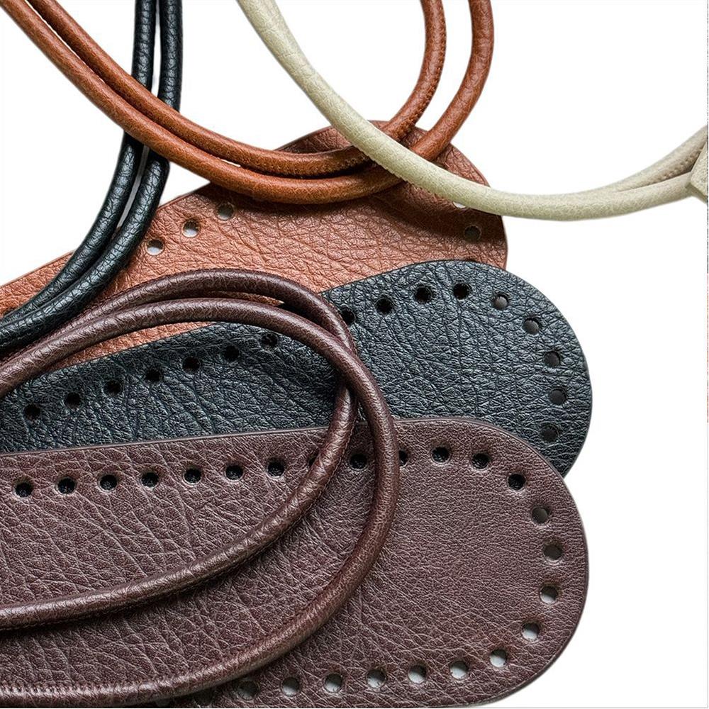 High Quality Handbag Bag Belts Bottoms DIY Knitting Bags Handle 1 Set Handmade Bag Bottom and Handles Shoulder Bag Straps