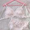New Yugui Dog Underwear Japanese Girls Bra Cartoon No Steel Rim Small Breasts Gather Sexy Thin Student Suit