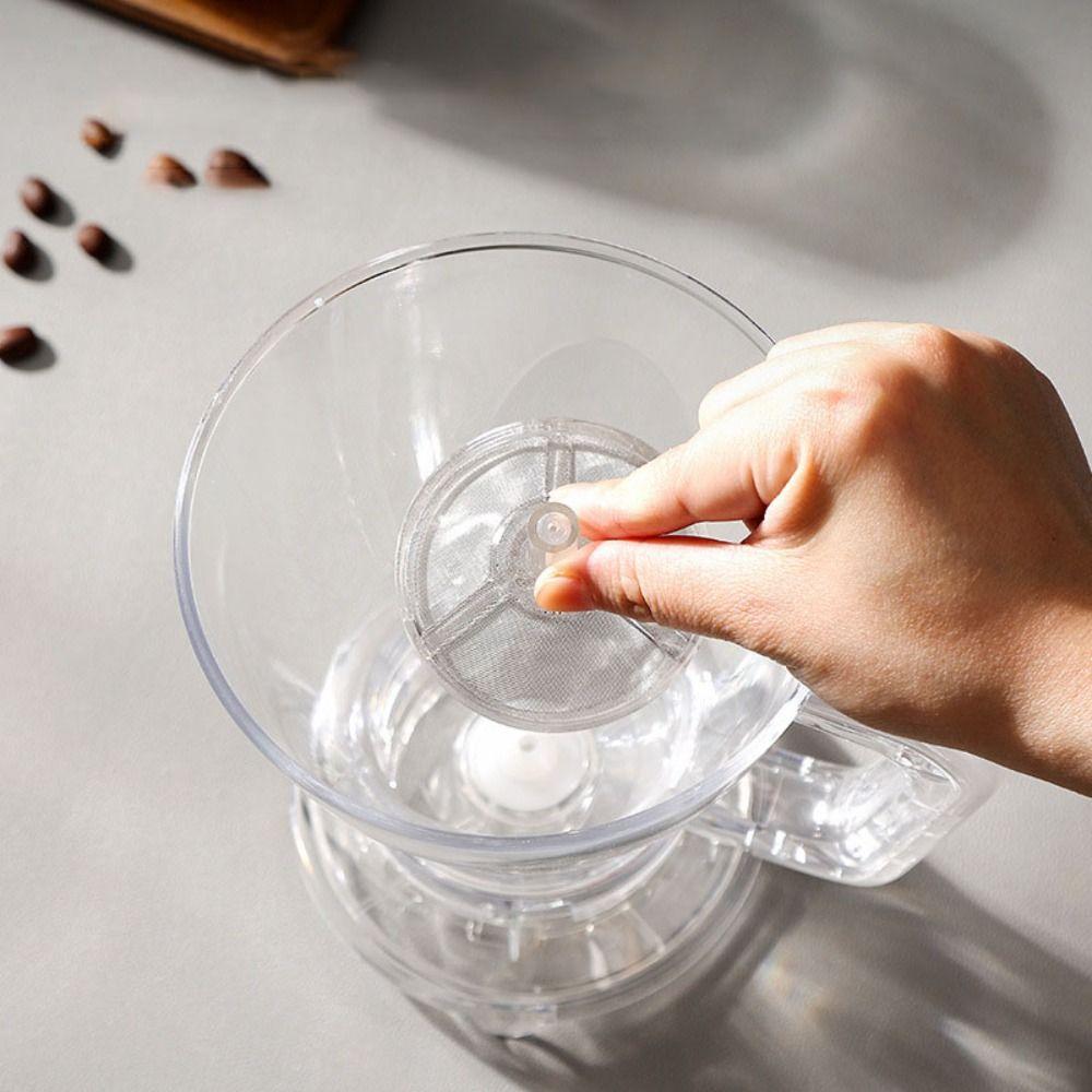 600ml Pour Over Coffee Dripper Transparent Coffee Brewer Pot Coffee Utensil Tea Infuser  Outddor