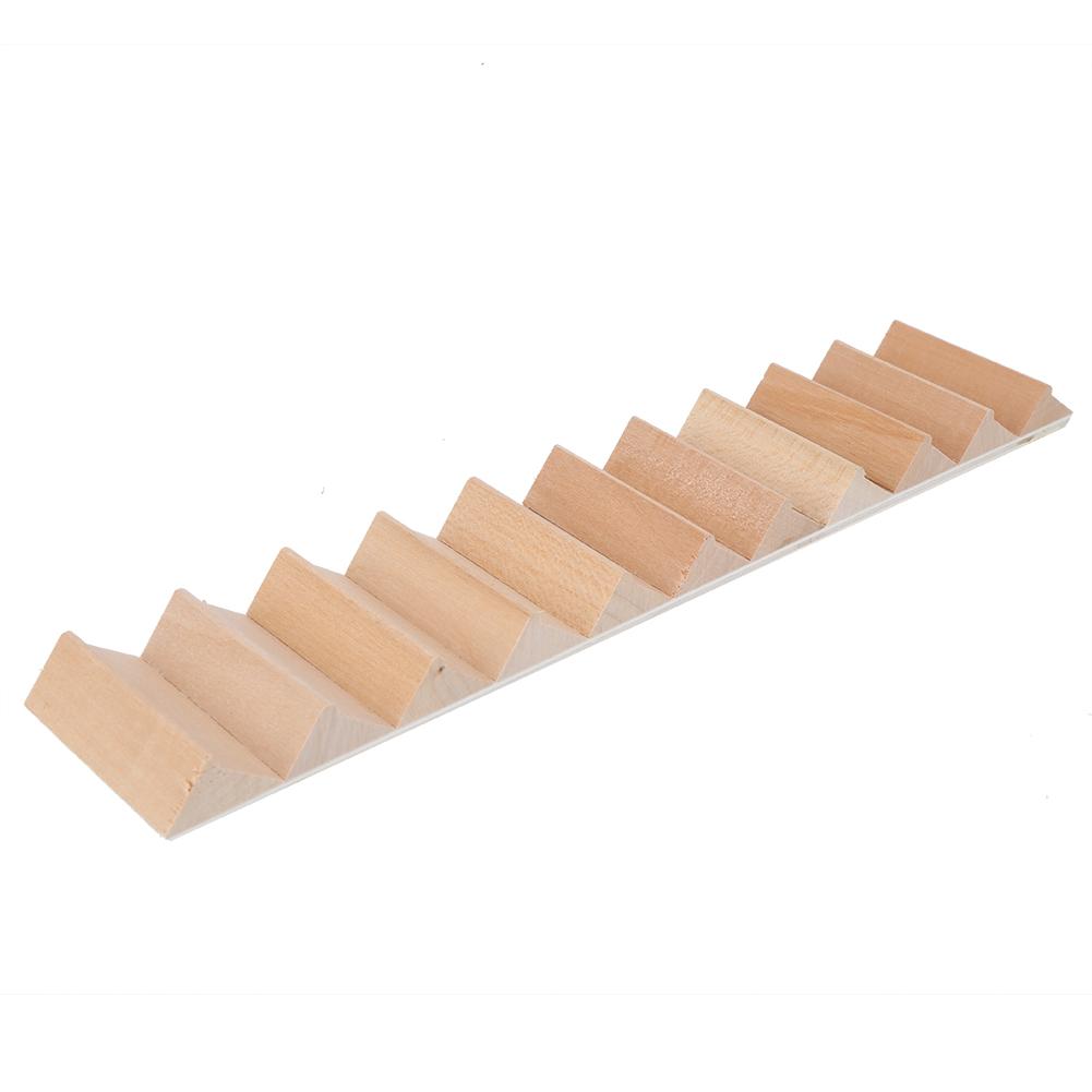 1:12 Miniature Wood Staircase DIY Step Stair Crafts Decorative Dollhouse AccessoriesStaircase