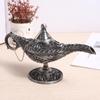 European Aladdin's Lamp Gold Retro Pattern Figurine: Classical Style Decorative Craft
