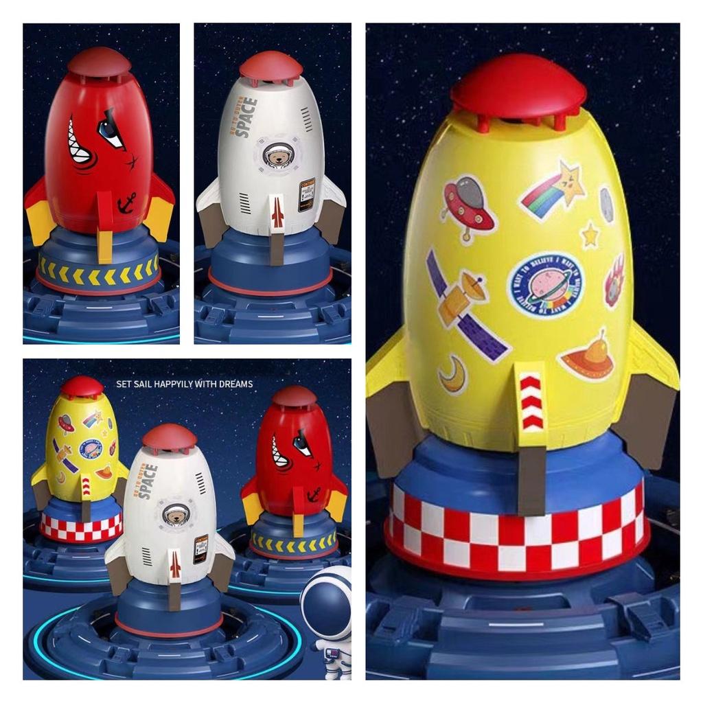 Conjunto de Brinquedos Aspersor de Água Foguete Espacial para Crianças
