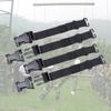 4 Pieces Adjustable Bag Backpack Chest Strap Belt Straps Storage Outdoor Camping Accessories